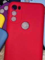 Capinha Motorola G71 Silicone Basic Aveludada