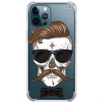 Capinha p/ iphone 12 pro max (0854) crânio skull 15 - QuarkCase