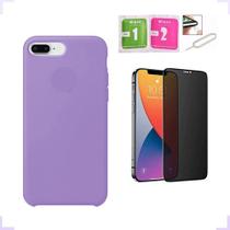 Capinha Para Celular com Pelicula Privacidade e Ejetor