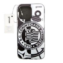 Capinha para Celular Gocase Corinthians Black And White Iphone 14Pro Original Capinha para Celular Gocase Corinthians Black And White Iphone 14Pro Original
