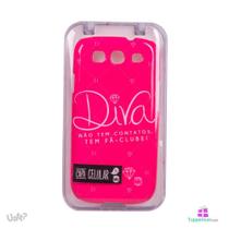 Capinha para Celular Samsung Galaxy S3 Brilho Diva - Uatt Rosa