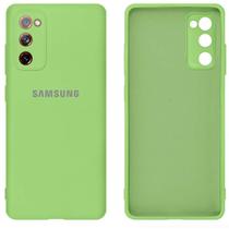 Capinha para Celular Samsung S20 FE Aveludada com Proteção Câmera