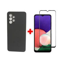 Capinha Para Galaxy A33 5G Capa Aveludada Macia +Pelicula 3D