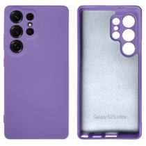 Capinha Para Galaxy S25 Ultra Silicone com Proteção Câmera