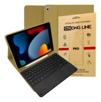 Capinha Para iPad 9 2021 Durável Teclado Touchpad + Pelicula Capinha Para iPad 9 2021 Durável Teclado Touchpad + Pelicula