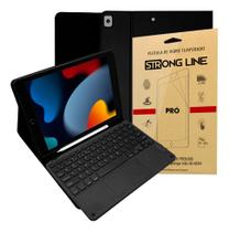 Capinha Para iPad 9 2021 Durável Teclado Touchpad + Pelicula Capinha Para iPad 9 2021 Durável Teclado Touchpad + Pelicula
