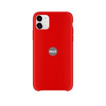 Capinha para iPhone 11 Silicone Vermelho