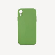 Capinha para iphone xr verde militar