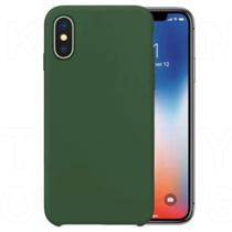 Capinha para iphone xs verde musgo