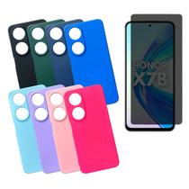 Capinha + Pel. Hidrogel Privativa Compativel Para Honor X7B