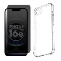 Capinha + Pel. Privativa Vidro Compativel Para iPhone 16e