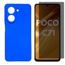 Capinha + Pelic. Privativa Hidrogel Compatível Para Poco C71