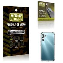 Capinha + Película Câmera + Película Vidro 3D Samsung M34 - Armyshield