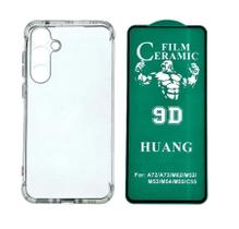 Capinha + Película De Ceramica 9D Para Samsung Galaxy M55 - Ccs