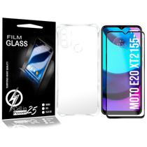 Capinha + Película Full 3d NOVO compatível Moto E20 XT2155 - Cell In Power25