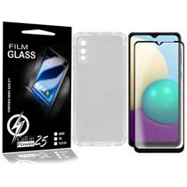 Capinha + Película Full 3d NOVO GALAXY A02 A022 6.5 - Cell In Power25