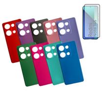 Capinha + Pelicula Vidro 3D Compativel Para Redmi Note 14S