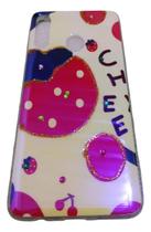 Capinha Personalizada Celular Galaxy S20 Ultra Branco Florido