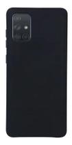 Capinha Premium Silicone Cover P/ Galaxy A71 6.7 + Pelic. 3d