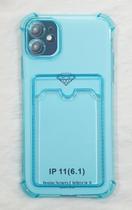 Capinha Proteção de Camera e Porta Cartão Compativel com iPhone 11 6.1 Translucida Capinha Proteção de Camera e Porta Cartão Compativel com iPhone 11 6.1 Translucida