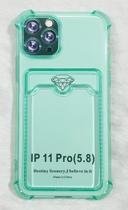 Capinha Proteção de Camera e Porta Cartão Compativel com iPhone 11 Pro 5.8 Translucida Capinha Proteção de Camera e Porta Cartão Compativel com iPhone 11 Pro 5.8 Translucida