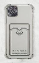Capinha Proteção de Camera e Porta Cartão Compativel com iPhone 11 Pro Max 6.5 Translucida Capinha Proteção de Camera e Porta Cartão Compativel com iPhone 11 Pro Max 6.5 Translucida