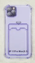 Capinha Proteção de Camera e Porta Cartão Compativel com iPhone 11 Pro Max 6.5 Translucida Capinha Proteção de Camera e Porta Cartão Compativel com iPhone 11 Pro Max 6.5 Translucida