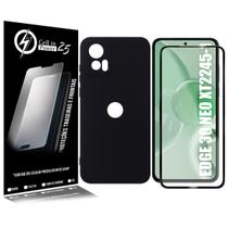 Capinha Proteção Veludo Compatível Moto Edge 30 Neo 6.3 XT2245 + Pelelicula Vidro 3d Full - Cell In Power25 Capinha Proteção Veludo Compatível Moto Edge 30 Neo 6.3 XT2245 + Pelelicula Vidro 3d Full - Cell In Power25