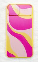 Capinha Protege Camera Compativel com Iphone 7 Plus 5.5 Aveludada Colorida