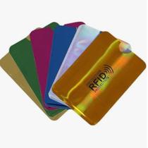 Capinha Protetor Cartão De Crédito Aproximação Anti Furto - Click&Compre