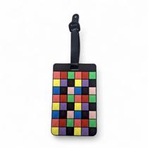 Capinha Protetora de Bilhete e Documentos Quadriculado 11 cm