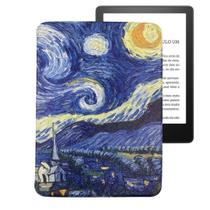 Capinha protetora estampada para Kindle Colorsoft 7” 2024