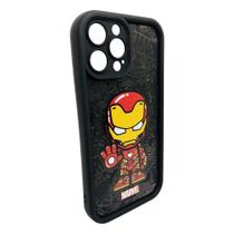 Capinha Protetora Homem de Ferro Celular iPhone 13 Pro Max