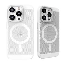 Capinha Protetora para iPhone 13 de Metal Anti Impacto Risco Choque Queda - Capa Com Dissipador de Calor e Carregamento via Wireless Case