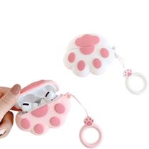 Capinha Protetora Silicone Compatível Pro e Pro2 Patinha Fone de Ouvido