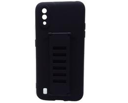 Capinha samsung a01 silicone preta
