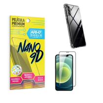 Capinha Samsung A04 S Anti Shock + Película Nano Cerâmica 9D