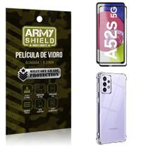 Capinha Samsung A52S + Película De Vidro 3D - Armyshield