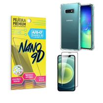 Capinha Samsung S10 E Anti Shock + Película Nano Cerâmica 9D