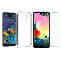 Capinha Silicone Antichoque e Película Vidro LG K50S