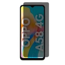 Capinha Silicone Aveludada OPPO A58 4G + Película Vidro 3D / Privativa / Hidrogel