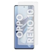 Capinha Silicone Aveludada Oppo Reno 10 + Película Vidro 3D / Privativa / Hidrogel