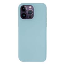 Capinha Silicone Aveludado Compatível com iPhone 14 Pro