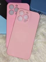 Capinha Silicone Case Iphone 13 Pro Aveludada - Top