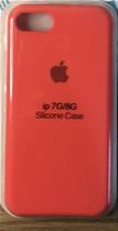 Capinha silicone iphone 7g / 8g vermelho (1) - verde (1)