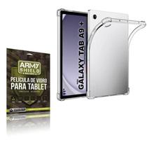 Capinha Silicone para Galaxy Tab A9+ Plus 11" X210/215 + Película 3D