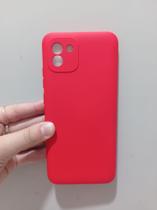 Capinha Silicone Proteçao Câmera Compatível Galaxy A03