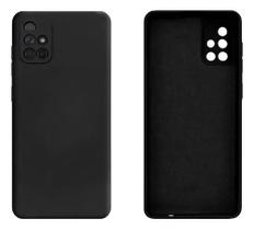 Capinha Silicone Proteção Câmera Lisa Compatível Galaxy A71