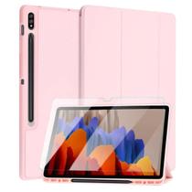 Capinha Tpu Auto Sleep Para Tab S7 11 T875 + Película Vidro Capinha Tpu Auto Sleep Para Tab S7 11 T875 + Película Vidro