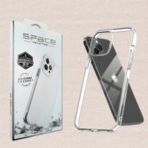 Capinha TPU Space Transparente Anti Impacto Premium Compatível com iPhone XR 11 13 15 15 Pro Max